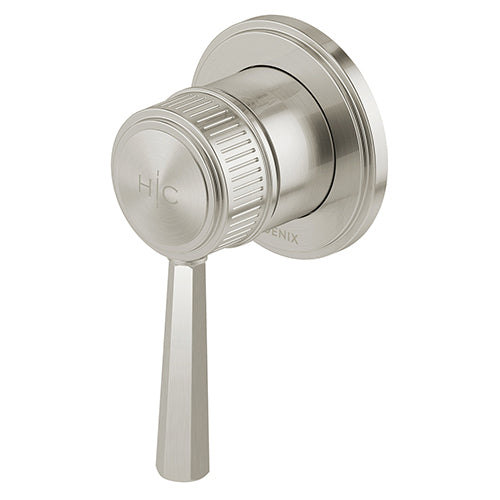Phoenix Wiltern SwitchMix Shower/Wall Mixer Fit-Off Kit, Brushed Nickel