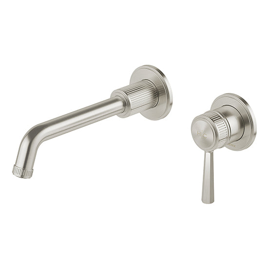 Phoenix Wiltern SwitchMix Wall Basin/Bath Mixer Set Fit-Off Kit, Brushed Nickel