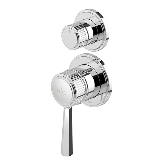Phoenix Wiltern SwitchMix Shower/Bath Diverter Mixer Fit-Off Kit, Chrome