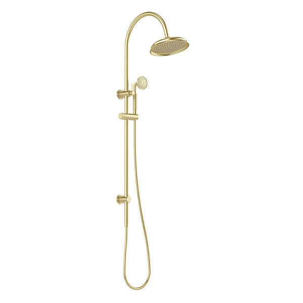 Phoenix Wiltern Twin Shower, Brushed Gold