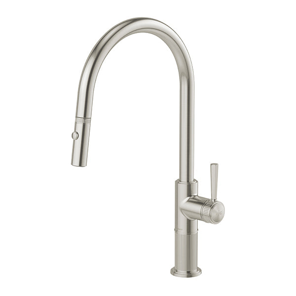 Phoenix Wiltern Pull Out Sink Mixer, Brushed Nickel