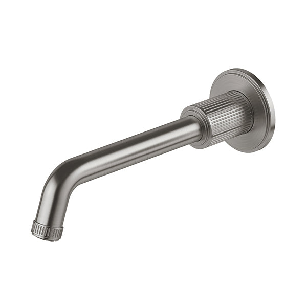 Phoenix Wiltern Wall Basin/Bath Outlet, Brushed Carbon