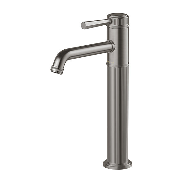Phoenix Wiltern Vessel Mixer, Brushed Carbon