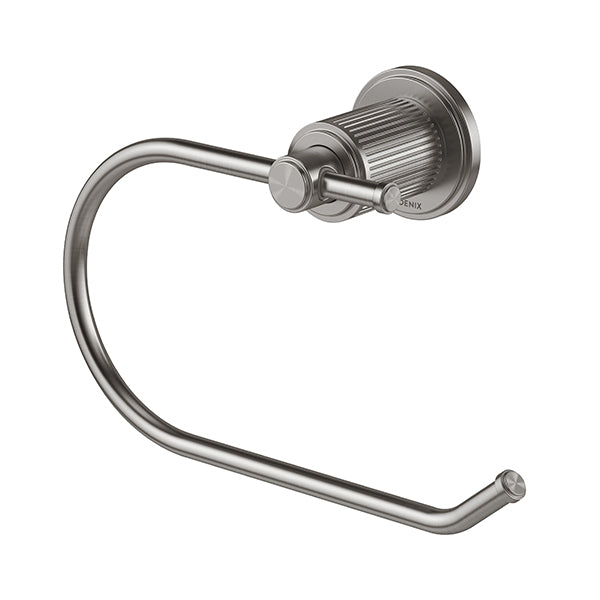 Phoenix Wiltern Toilet Roll Holder, Brushed Carbon