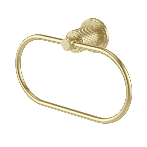 Phoenix Wiltern Hand Towel Holder, Brushed Gold