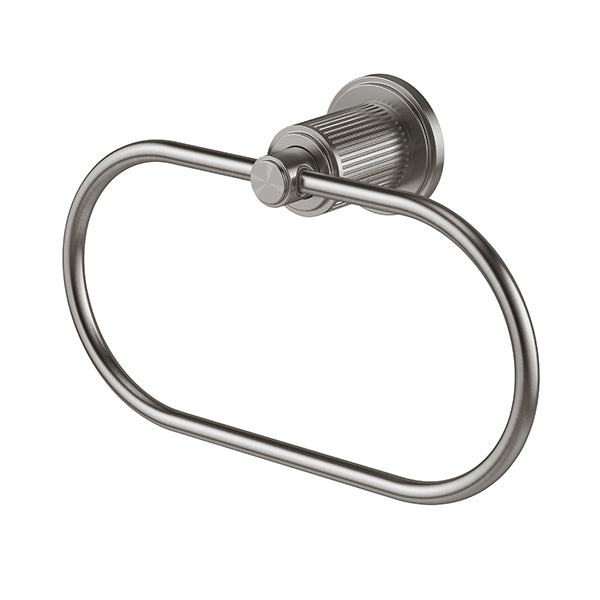 Phoenix Wiltern Hand Towel Holder, Brushed Carbon