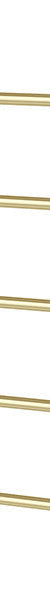 Phoenix Wiltern Heated Towel Ladder 550mm x 750mm, Brushed Gold