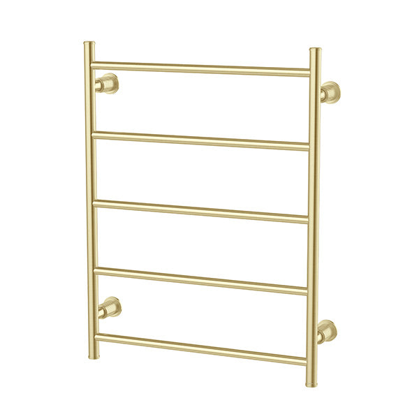 Phoenix Wiltern Heated Towel Ladder 550mm x 750mm, Brushed Gold