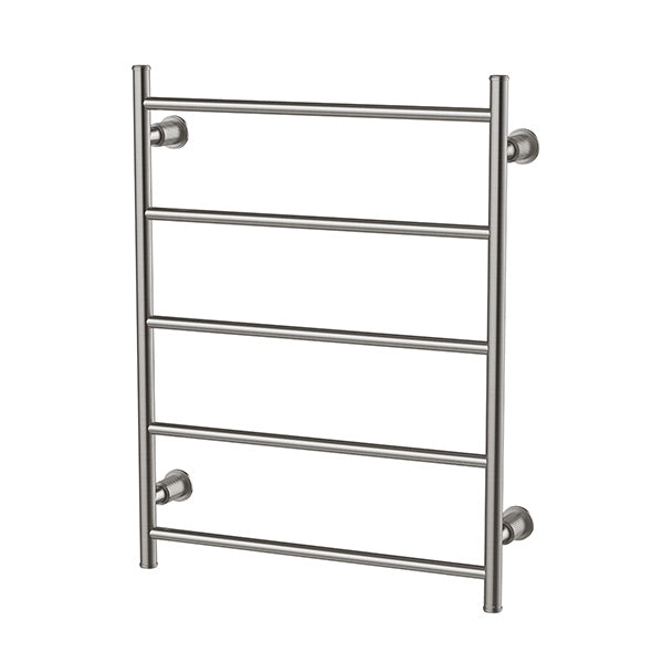 Phoenix Wiltern Heated Towel Ladder 550mm x 750mm, Brushed Carbon