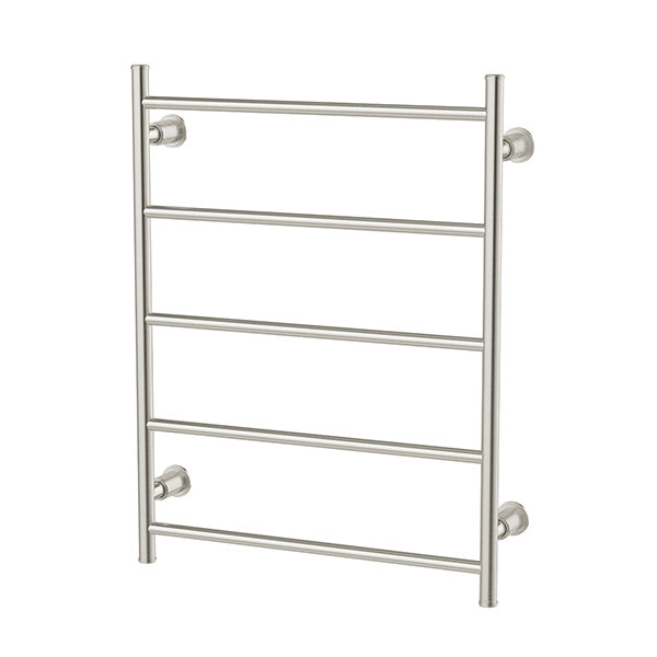 Phoenix Wiltern Heated Towel Ladder 550mm x 750mm, Brushed Nickel