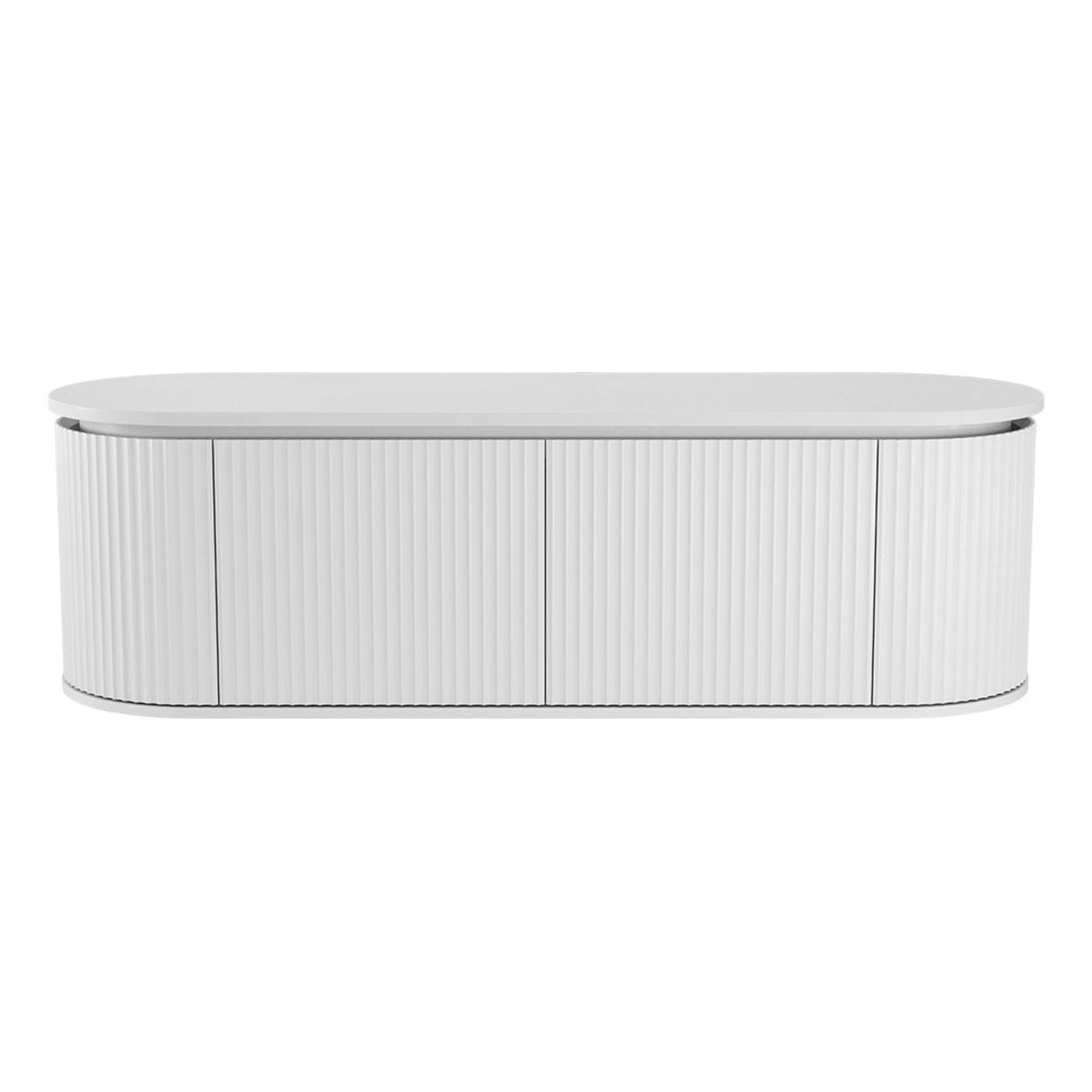 Fienza Empire Pill Satin White 1500 Wall Hung Cabinet