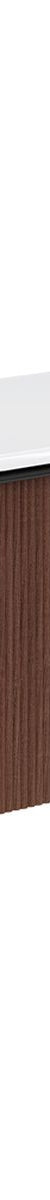 Fienza Minka Curved Walnut 1500 Wall Hung Cabinet