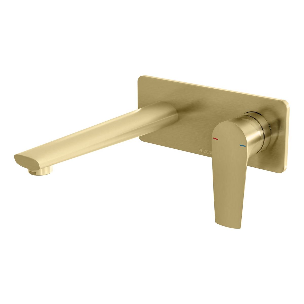 Arlo Wall Basin / Bath Mixer Set 200mm Trim Kit Only - Brushed Gold, Lead Free