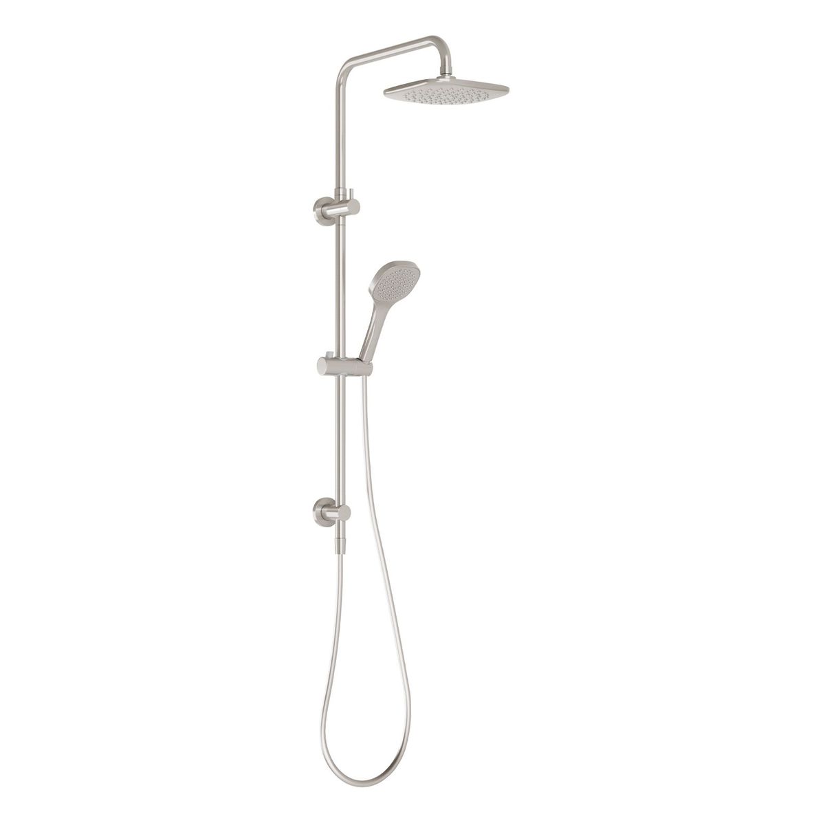 Teva Twin Shower - Brushed Nickel