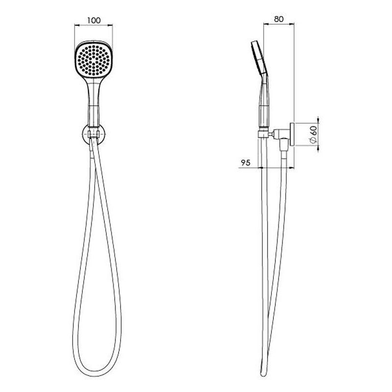 Teva Hand Shower - Brushed Nickel