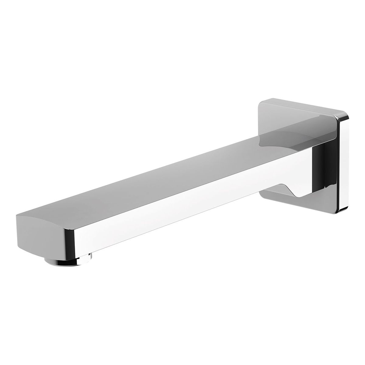 Teva Wall Bath Outlet 200mm - Chrome