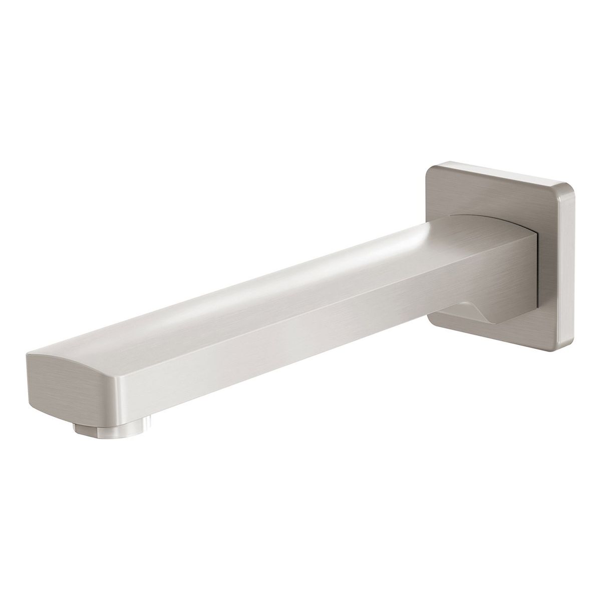 Teva Wall Bath Outlet 200mm - Brushed Nickel