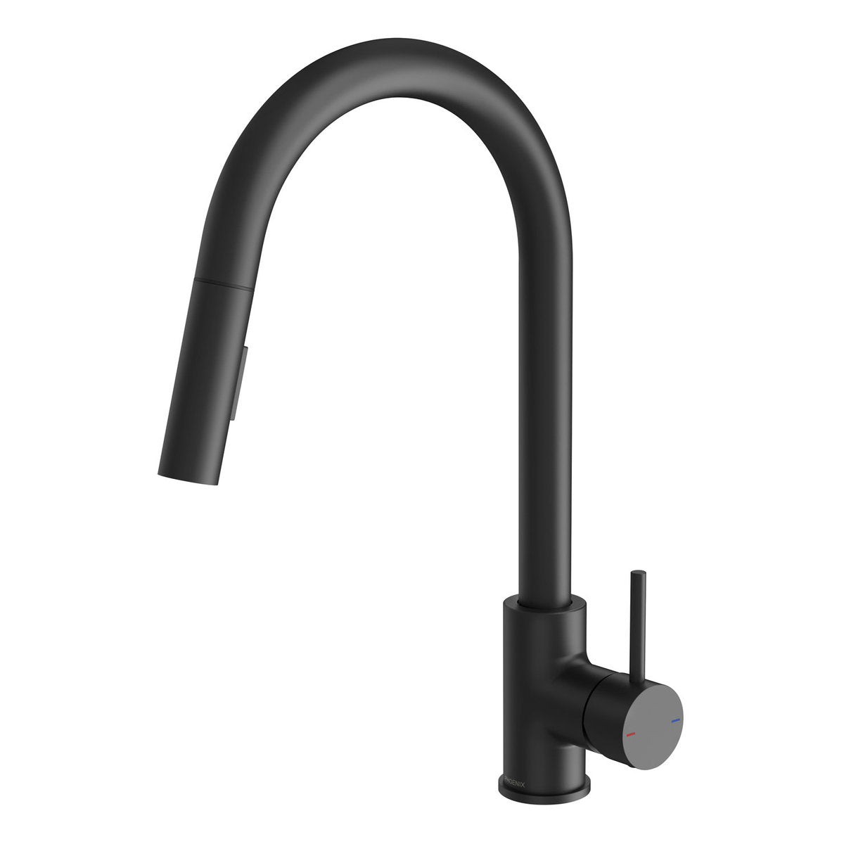 Phoenix Pina Pull Out Sink Mixer 230mm - Lead Free, Matte Black