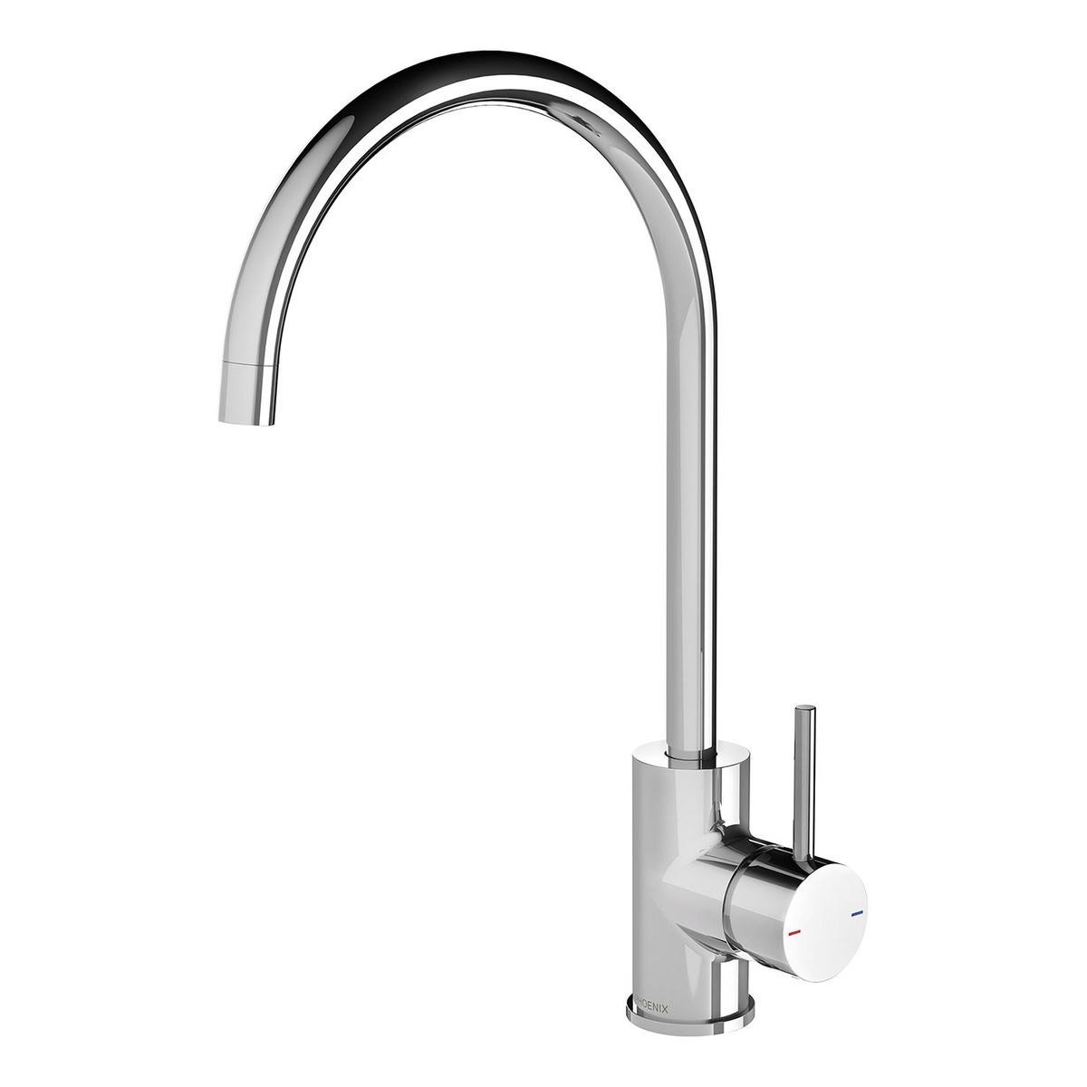 Pina Sink Mixer 200mm Gooseneck, Lead Free - Chrome