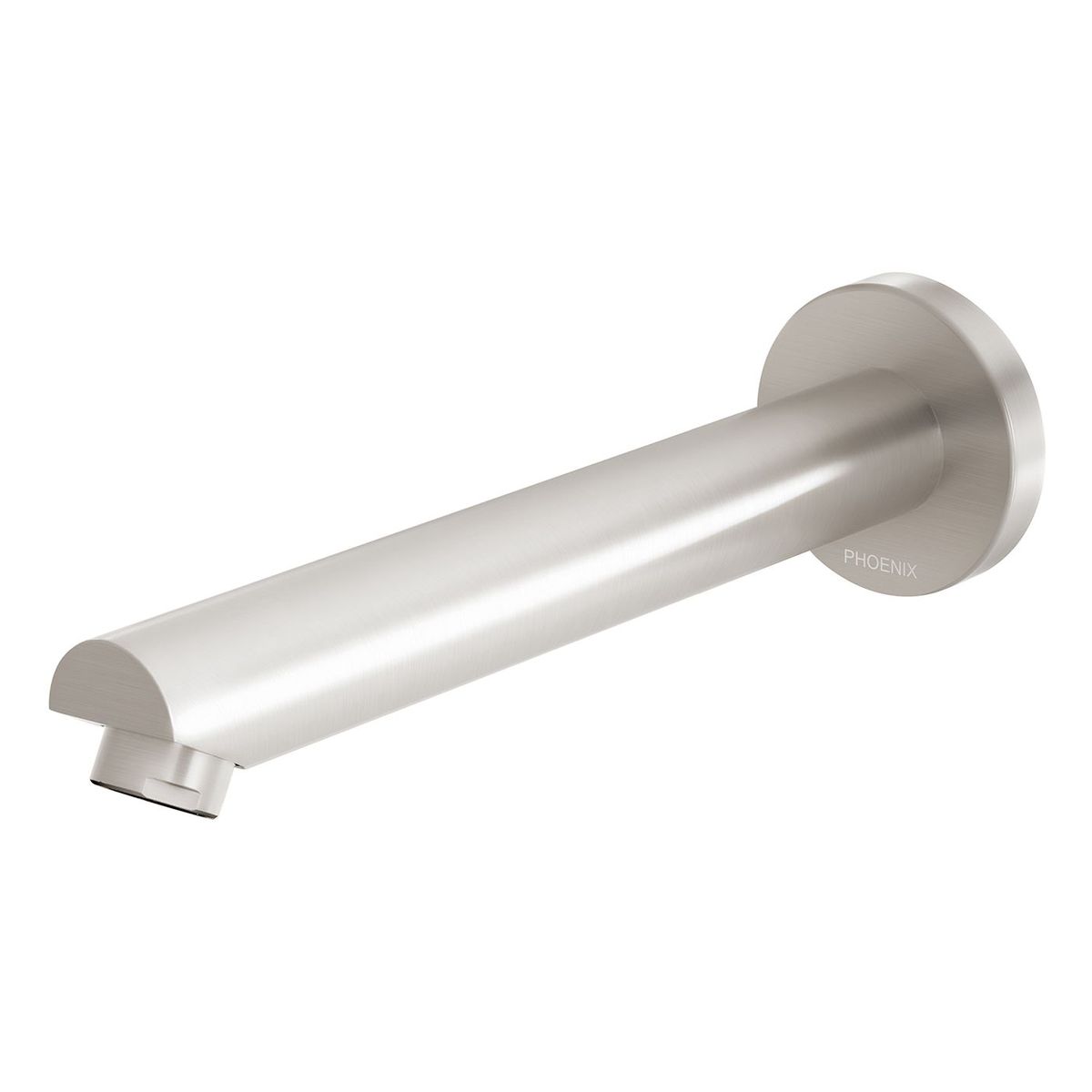 Pina Wall Bath Outlet 180mm - Brushed Nickel