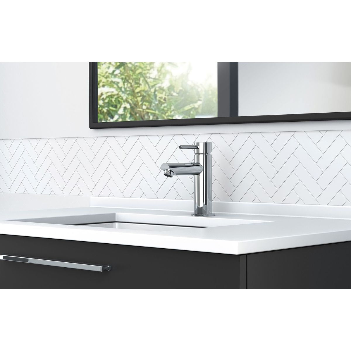 Pina Basin Mixer, 6 Star - Lead Free - Chrome