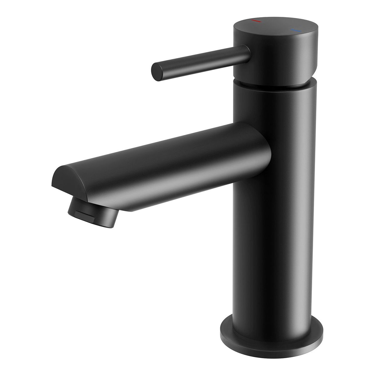 Pina Basin Mixer, 6 Star, Lead Free - Matte Black
