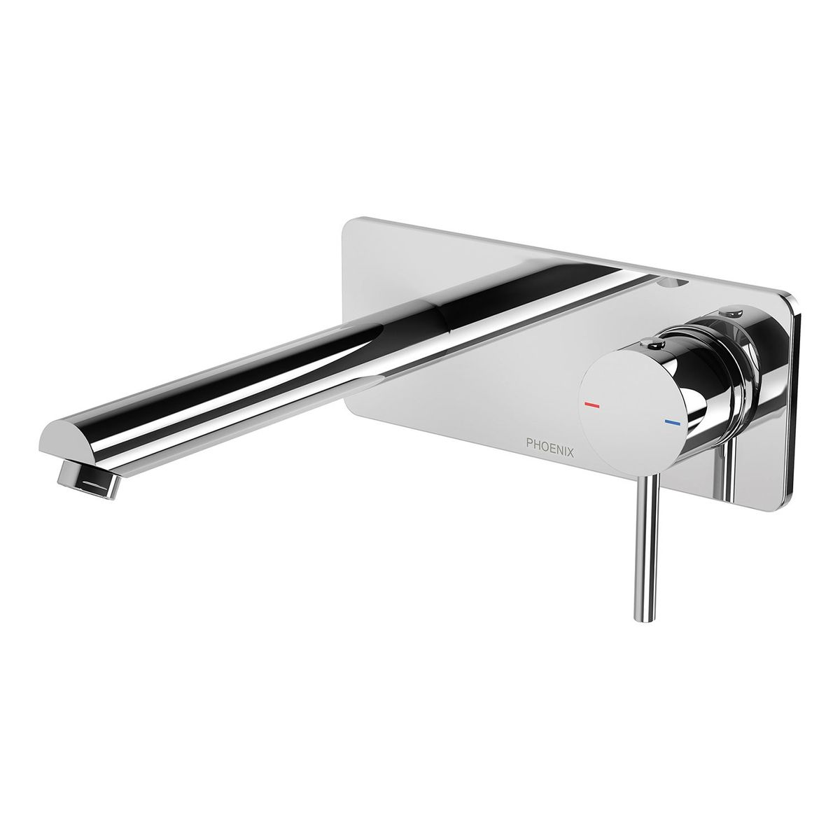 Pina Wall Basin / Bath Mixer Set 180mm Trim Kit Only, 6 Star, Lead Free - Chrome