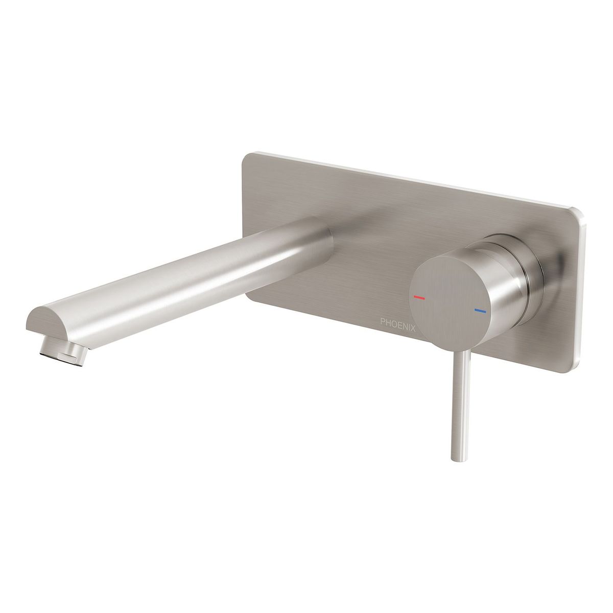 Pina Wall Basin / Bath Mixer Set 180mm Trim Kit Only, Lead Free - Brushed Nickel