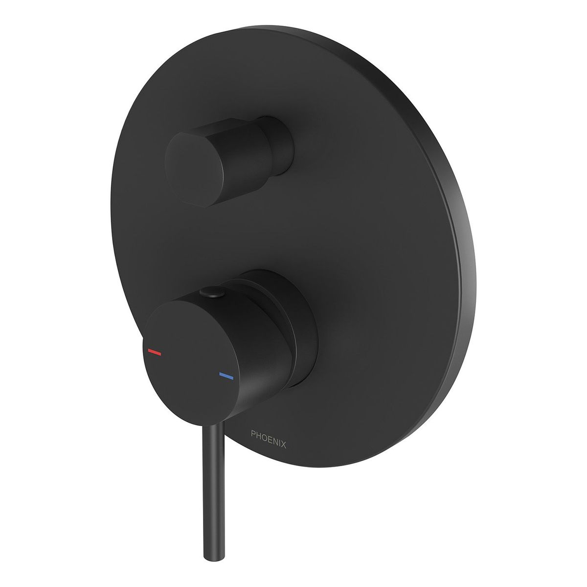 Pina Shower / Bath Diverter Mixer Trim Kit Only - Matte Black