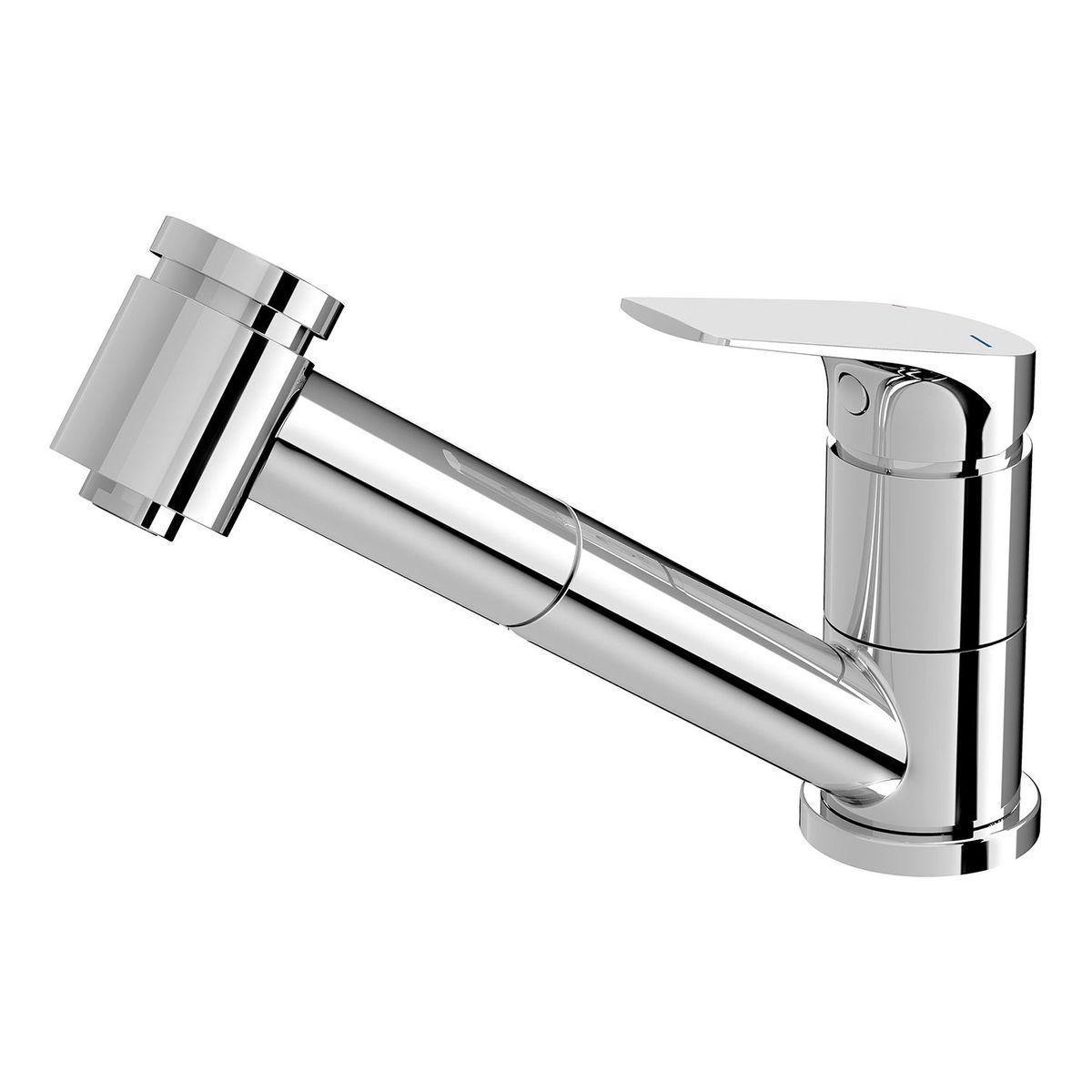 Phoenix Ivy MKII Pull Out Sink Mixer, 6 Star, Lead Free - Chrome