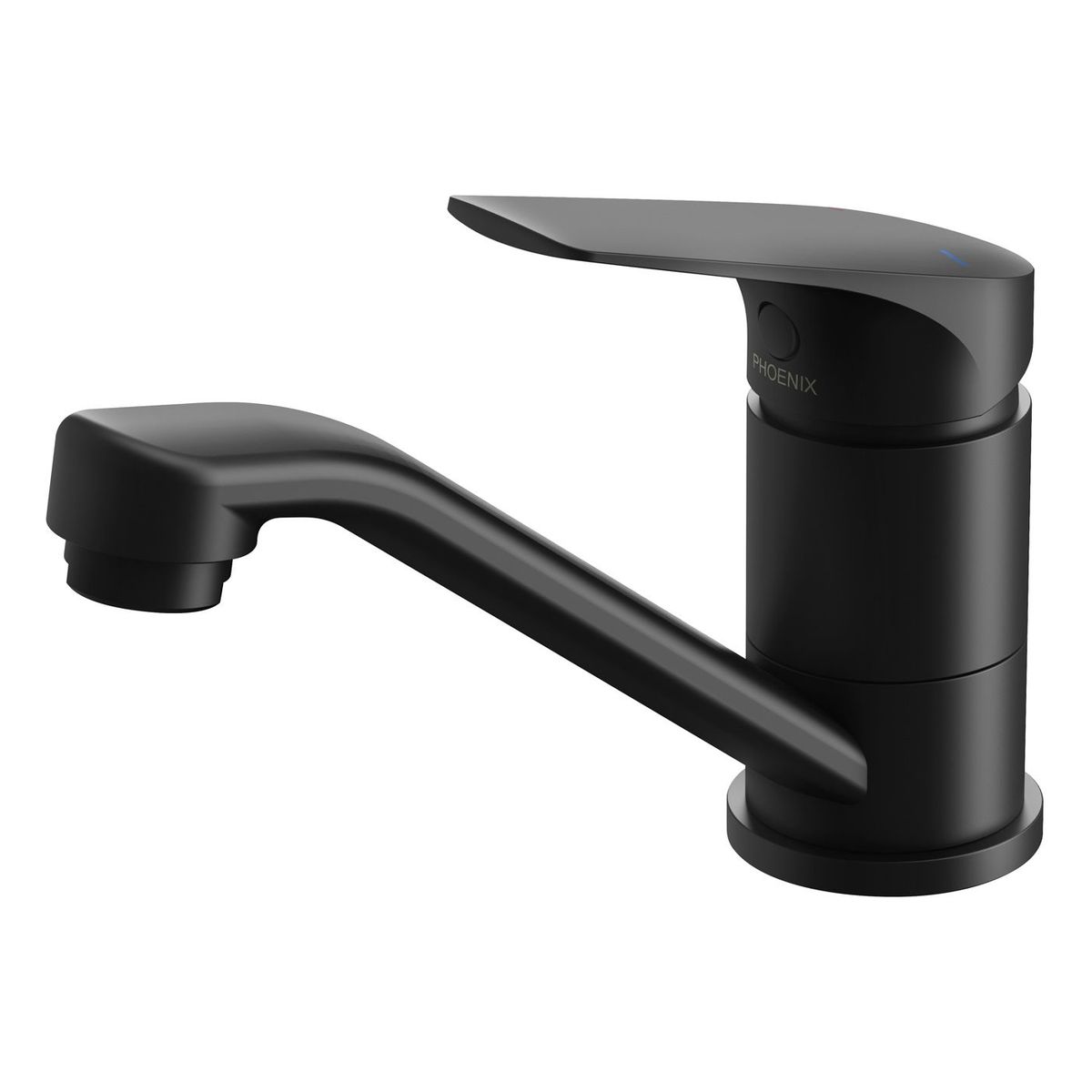 Ivy MKII Swivel Basin Mixer - Matte Black - Lead Free