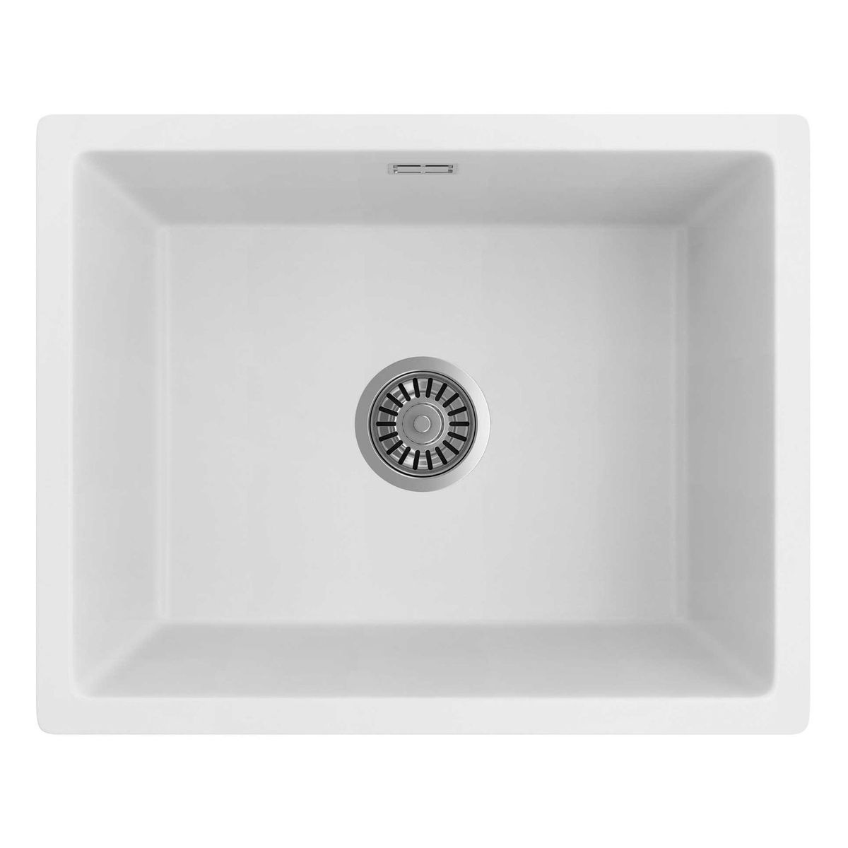 Oros 550 Arqstone Sink - White