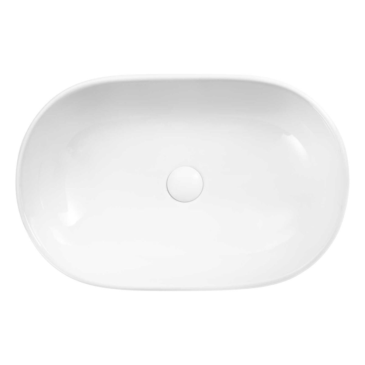Arko 018 Ceramic Basin - White Gloss