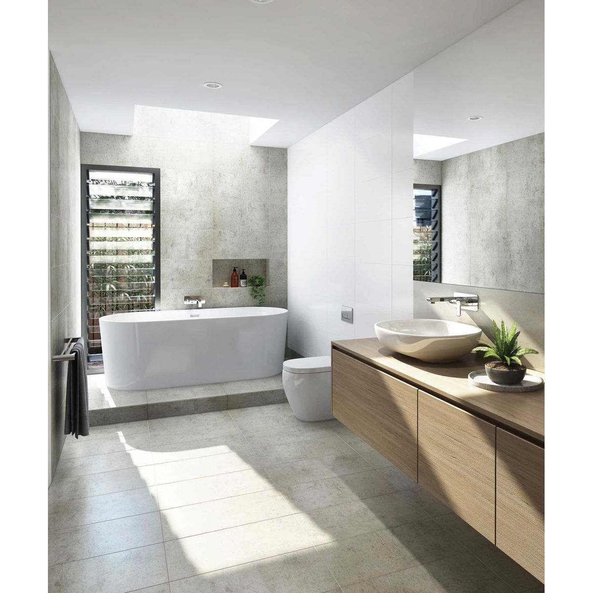 Arko 018 Ceramic Basin - White Gloss