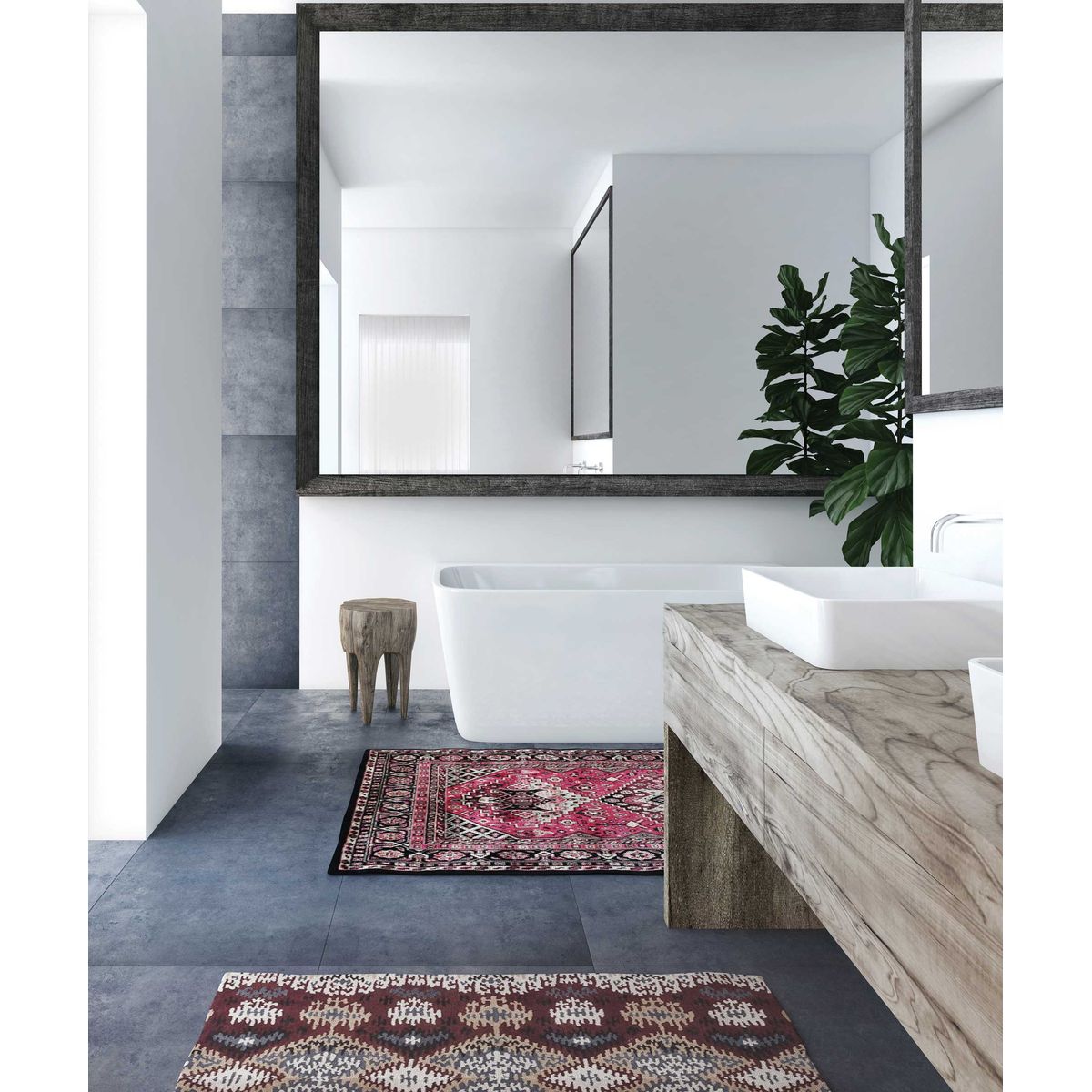 Plati 030 Ceramic Basin - White Gloss