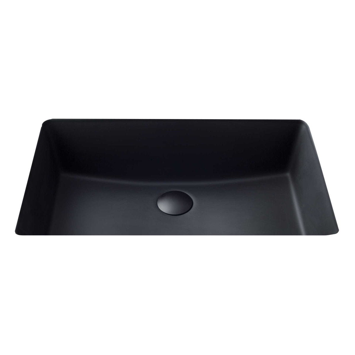 Seima Plati 204 Ceramic Basin - Black Silk Matte