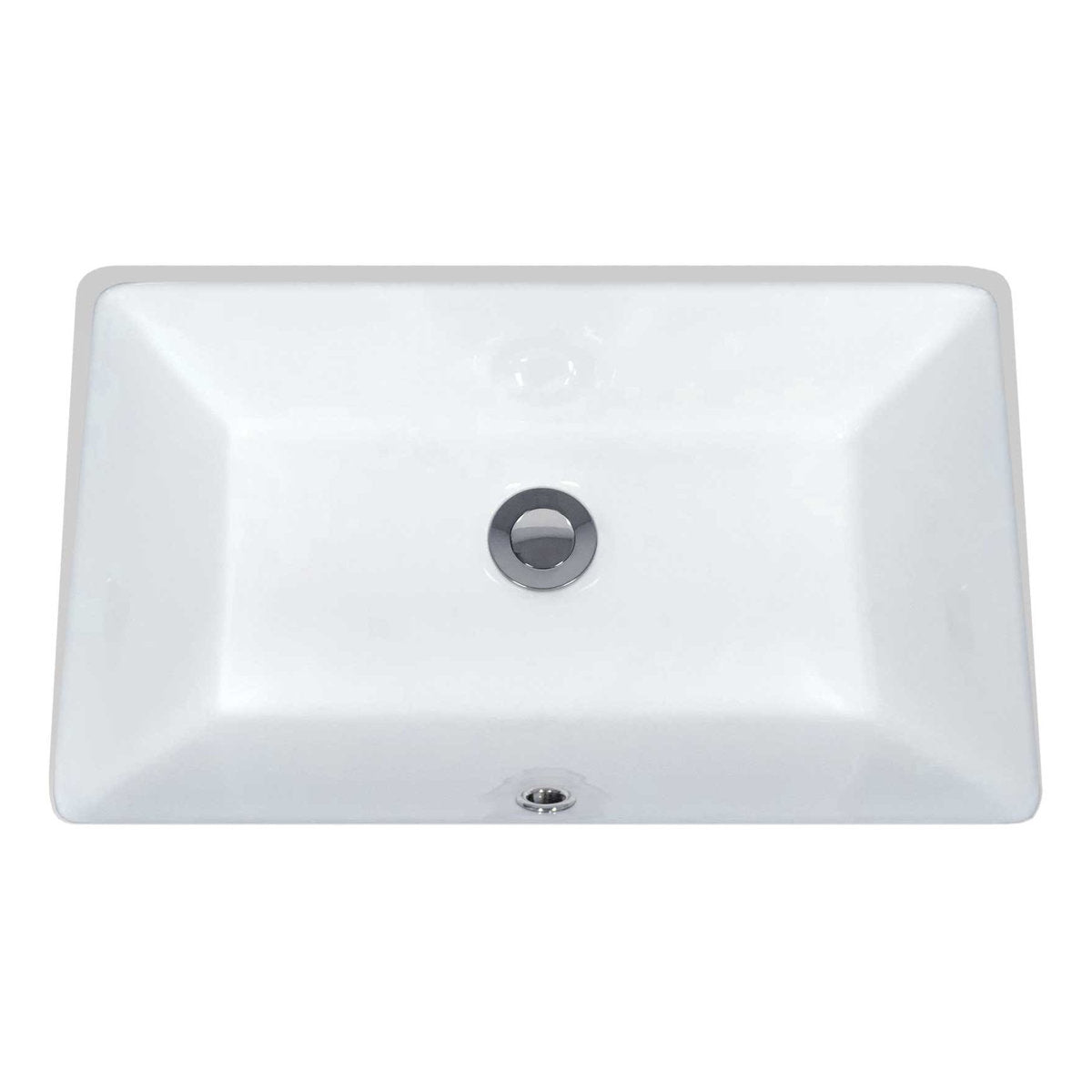Seima Kyra 216 Ceramic Basin - White Gloss, No Taphole