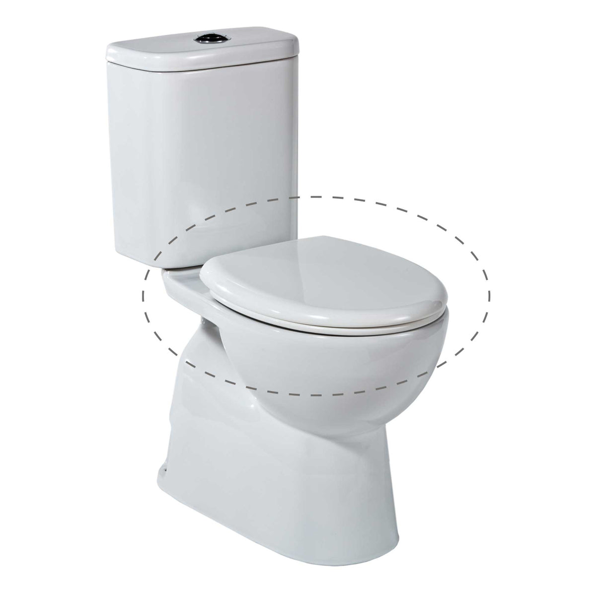 Seima Toilet seat for Syros Select Close Coupled