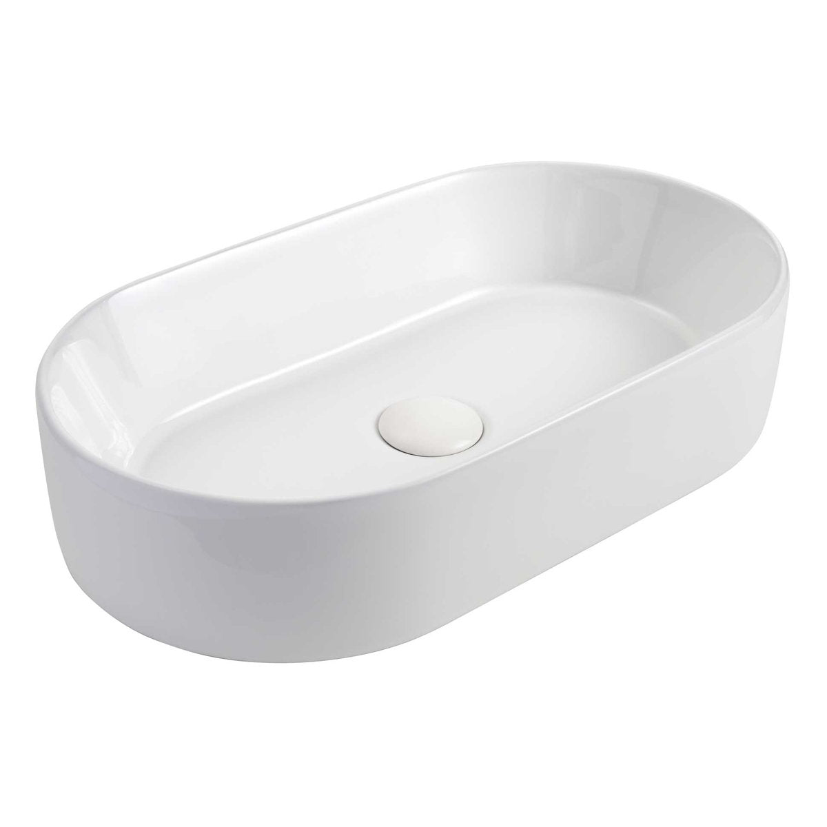 Seima Aurora 530 Ceramic Basin - White Gloss
