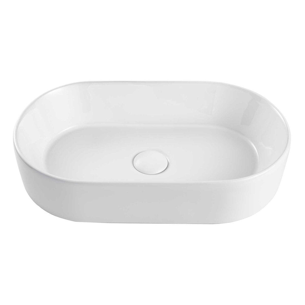 Seima Aurora 530 Ceramic Basin - White Gloss