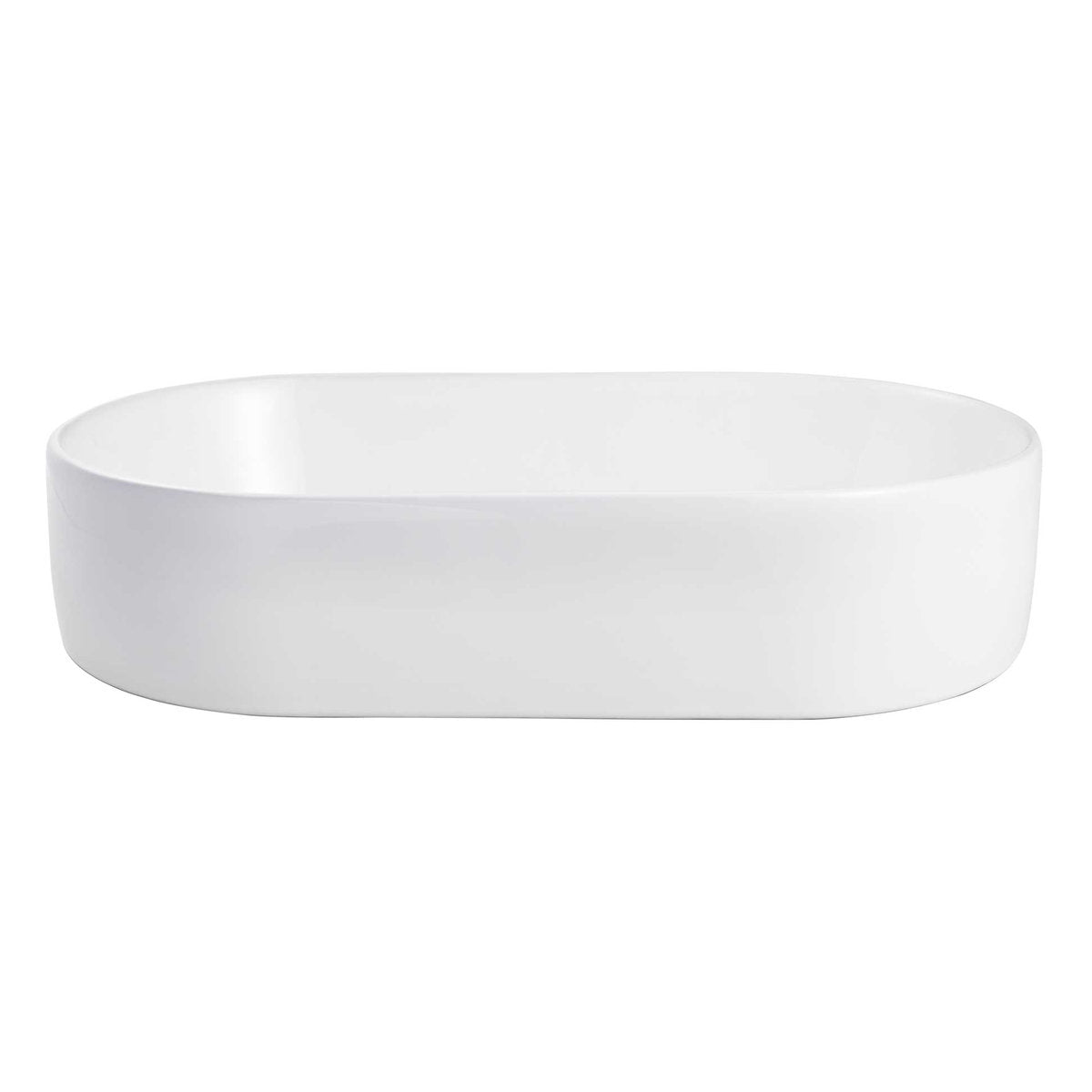 Seima Aurora 530 Ceramic Basin - White Silk Matte