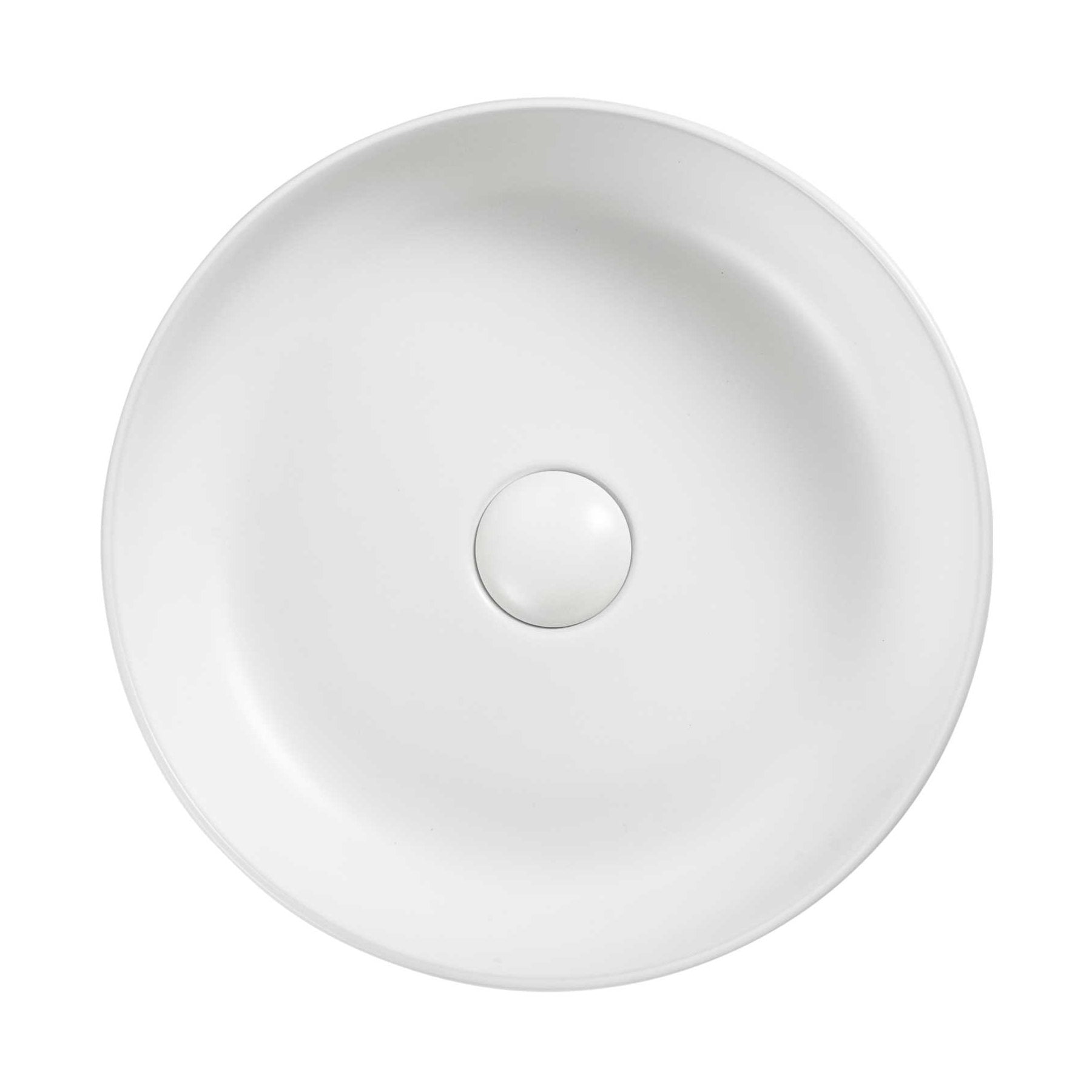 Seima Aurora 380 Ceramic Basin - White Silk Matte
