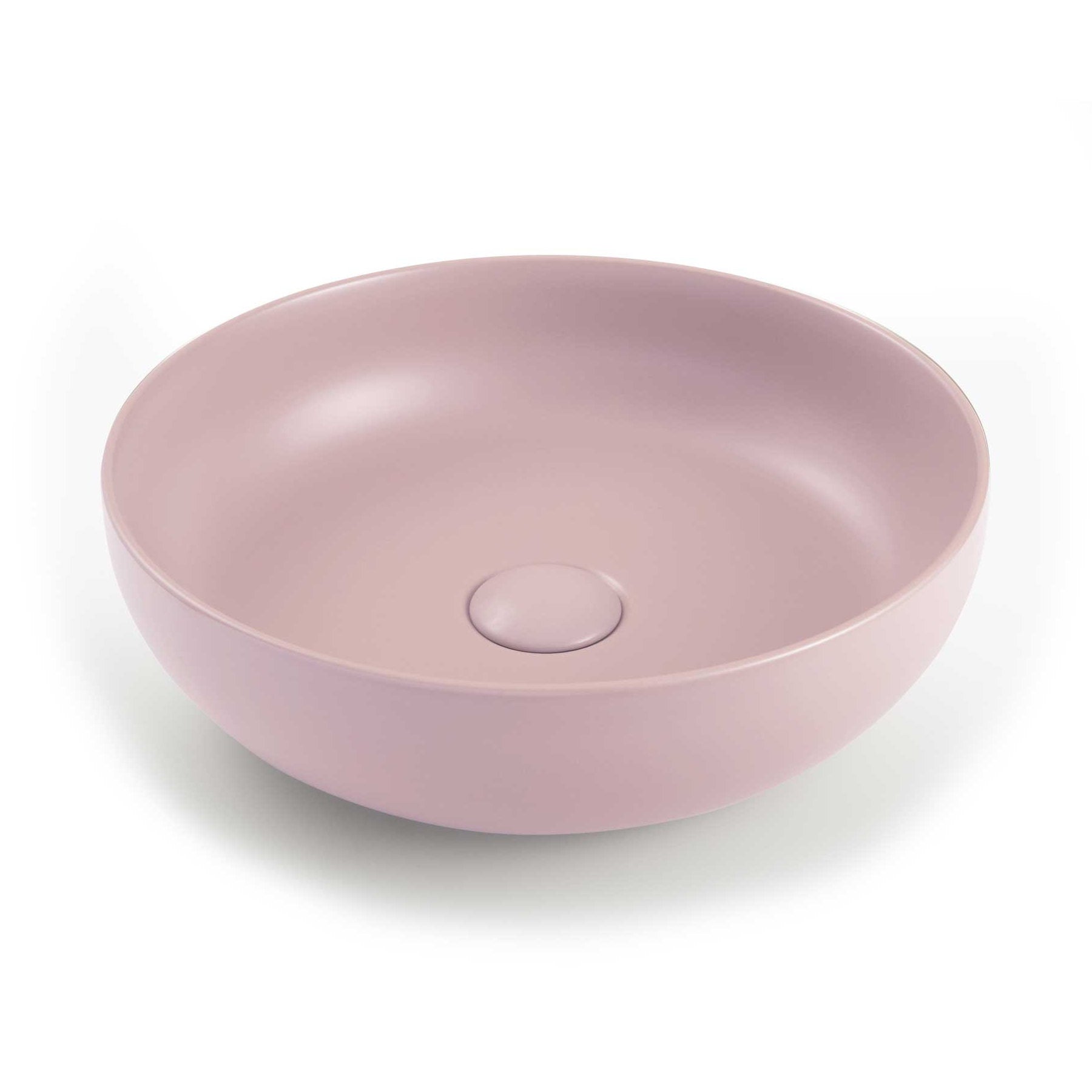 Seima Aurora 380 Ceramic Basin - Rose Quartz Silk Matte
