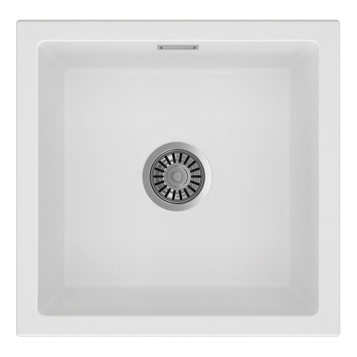 Oros 450 Arqstone Sink - White