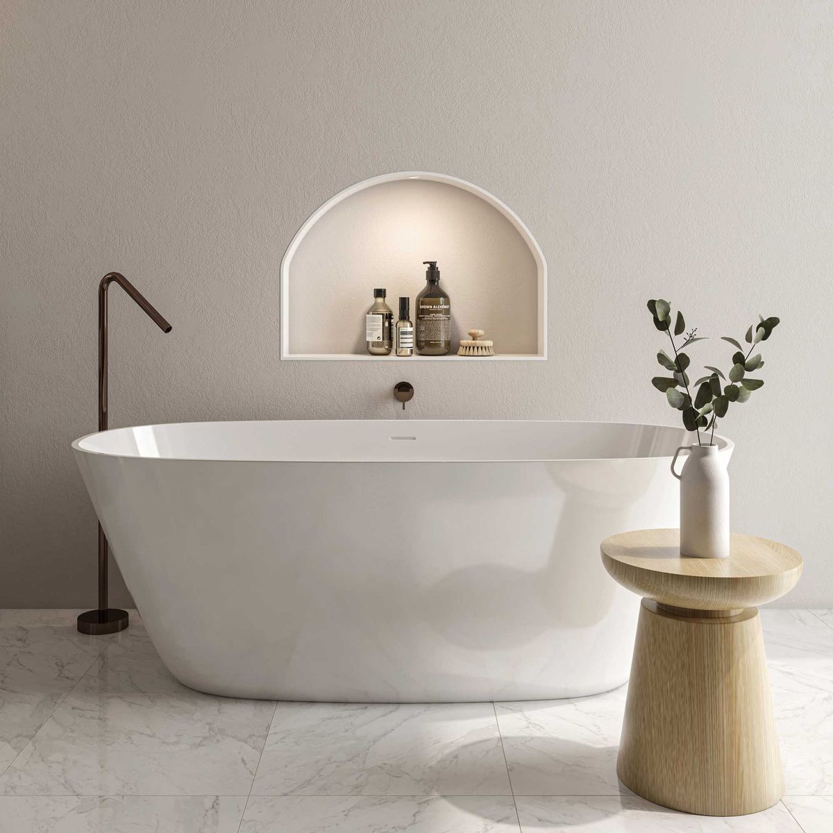 Syros 105 freestanding Bath - 1700mm