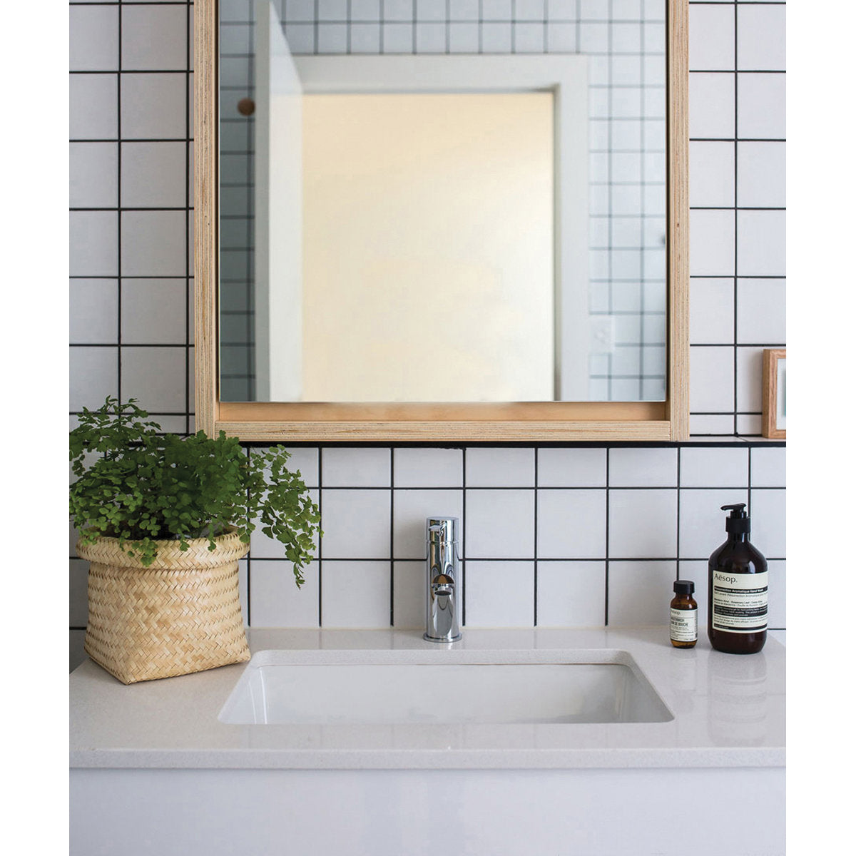 Seima Plati 204 Ceramic Basin - White Silk Matte