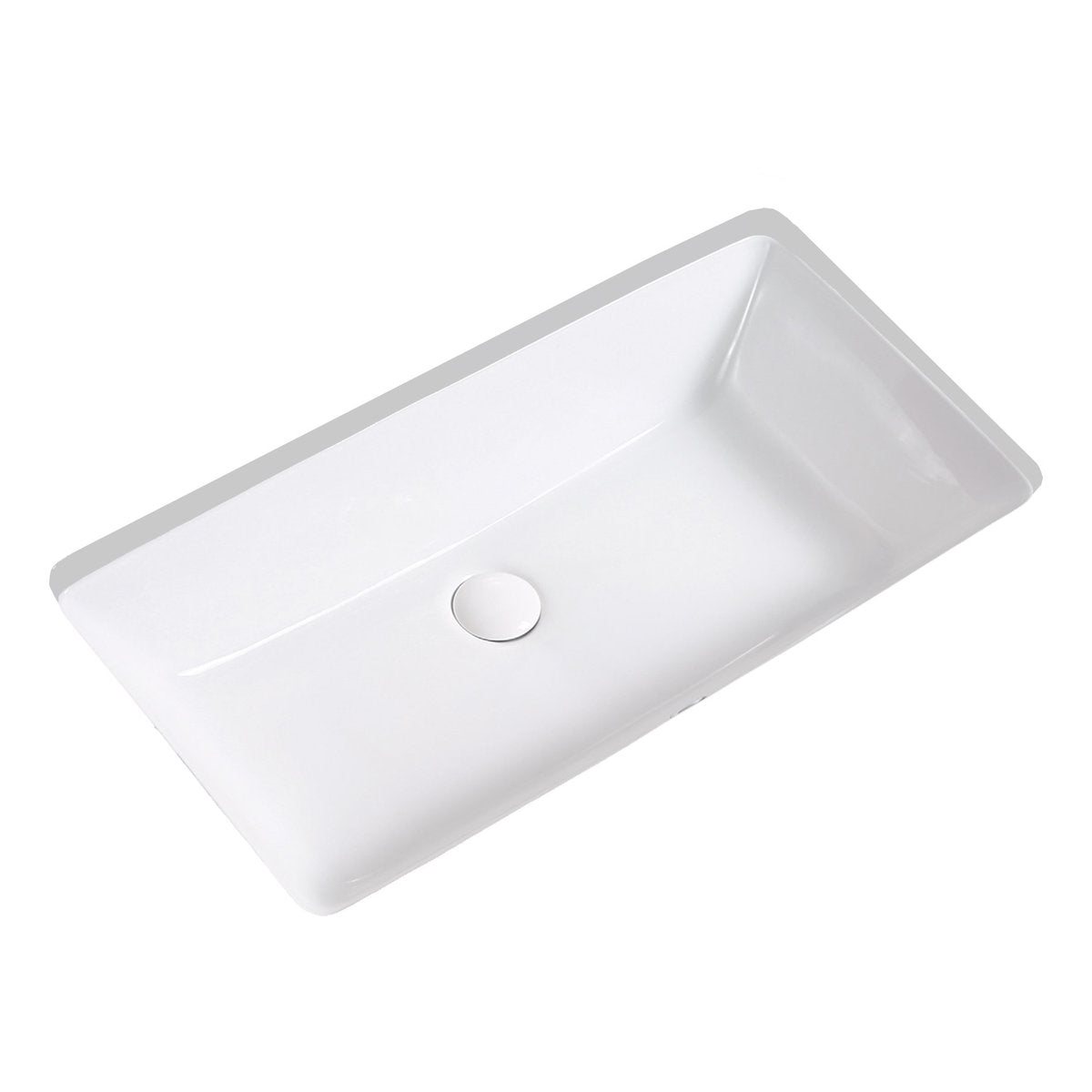 Seima Plati 700 Ceramic Basin - White Gloss
