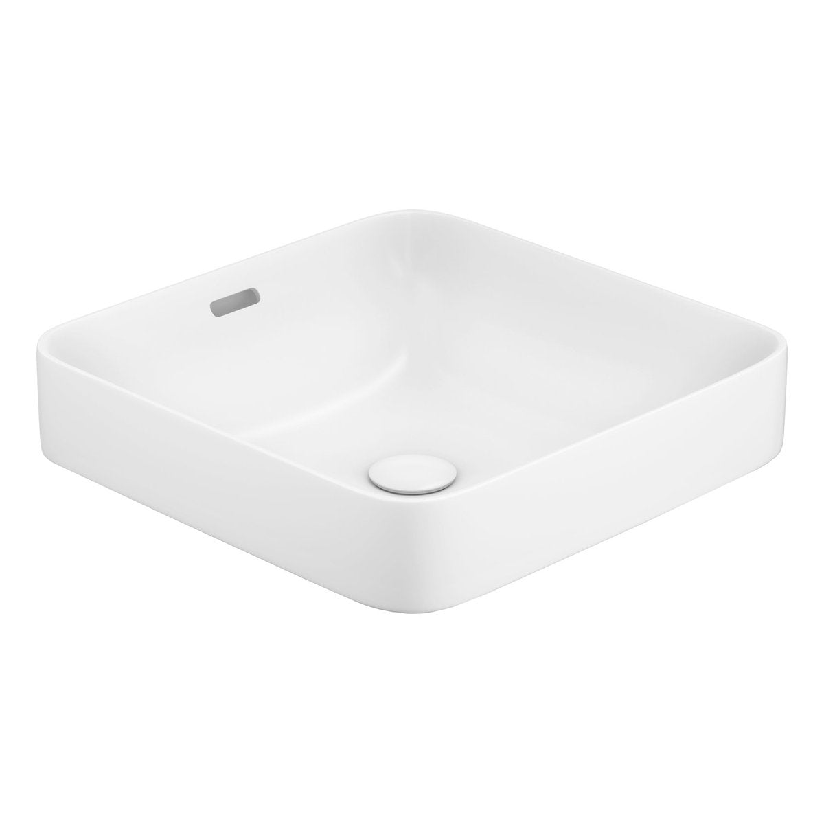 Seima Obello 376 Ceramic Basin - White Silk Matte
