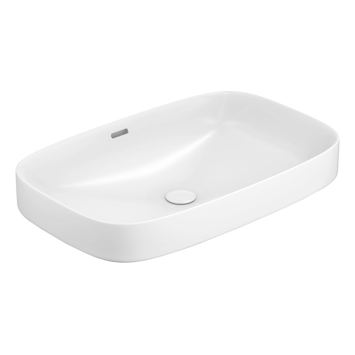 Seima Obello 600 Ceramic Basin - White Gloss