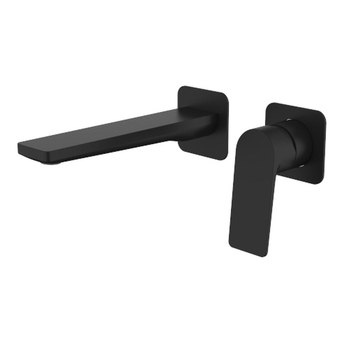 Millennium Jenex Wall Basin Mixer Trim Kit Only, Matte Black